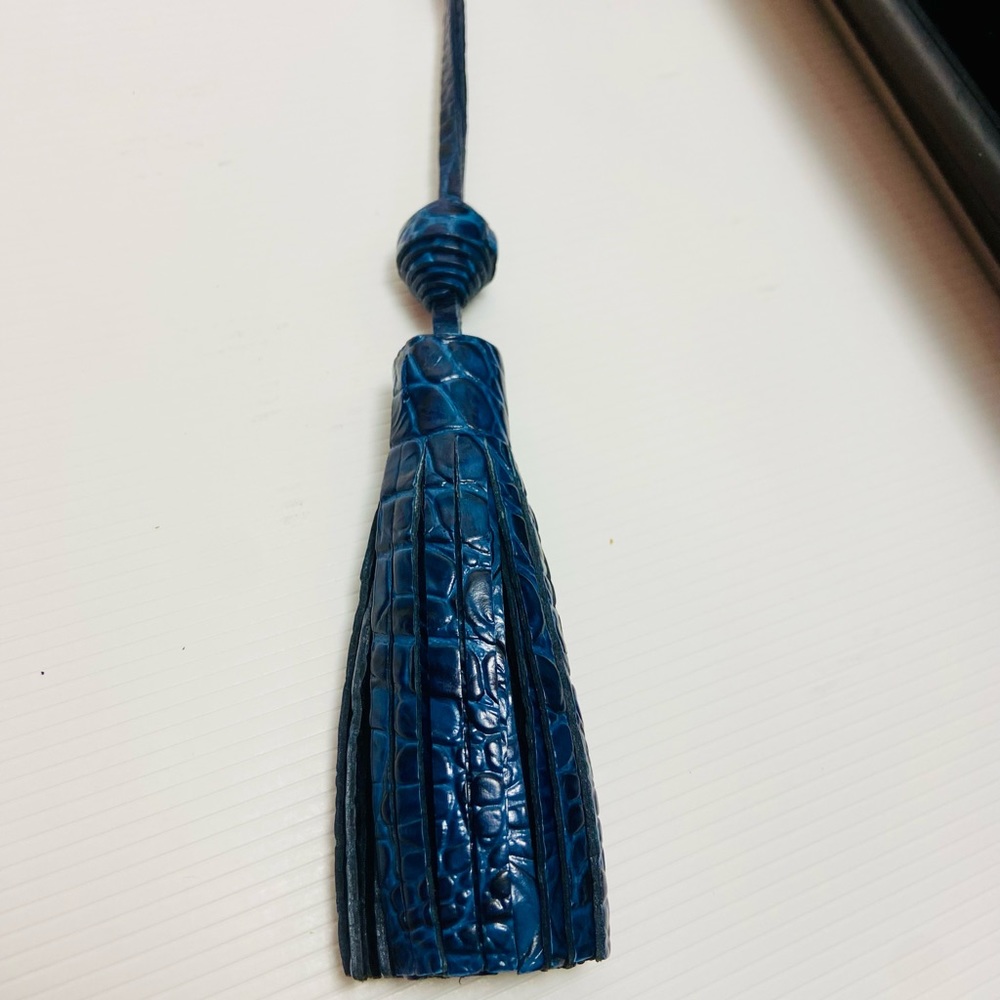 Rare Brahmin Navy Large Tassel
